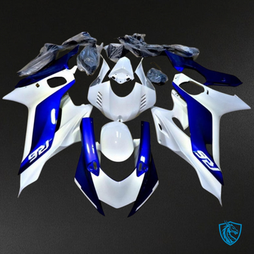 Yamaha YZF R6 (2017-2019) Blue & White Fairing Kit - Aftermarket ABS Bodywork