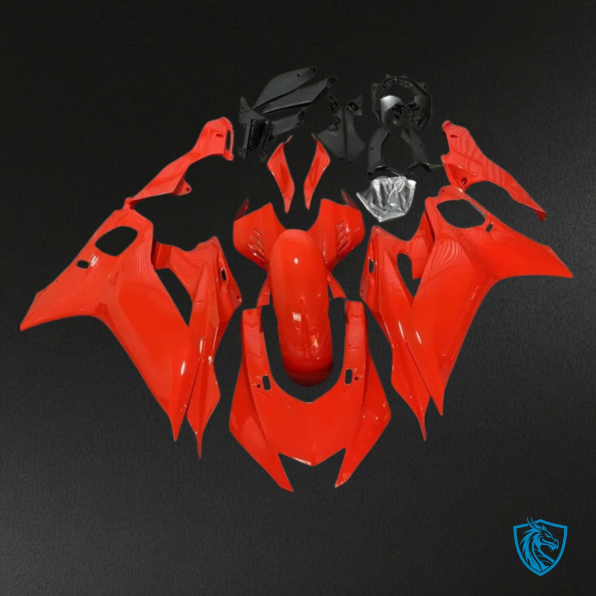 Yamaha YZF R6 (2017-2019) Glossy Red Fairings Kit | ABS Bodywork