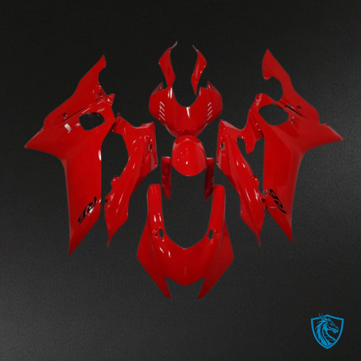 Yamaha YZF R6 (2017-2019) Glossy Red - MERGEment Motorcycle Fairings Kit