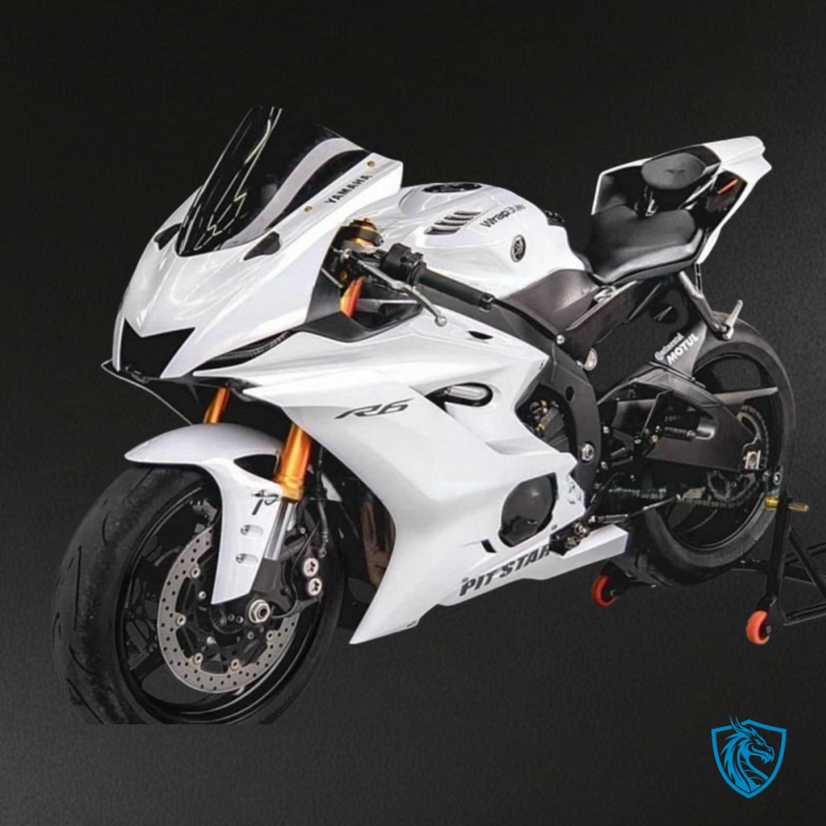Yamaha YZF R6 (2017-2019) Glossy White Fairing Kit - Aftermarket ABS Bodywork