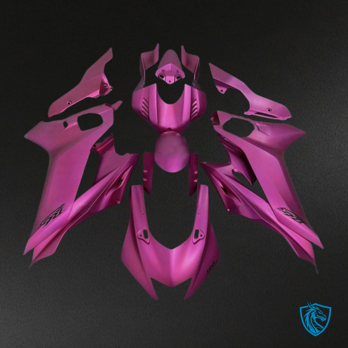 Yamaha YZF R6 (2017-2019) Pink No Logo - MERGEment Motorcycle Fairings Kit