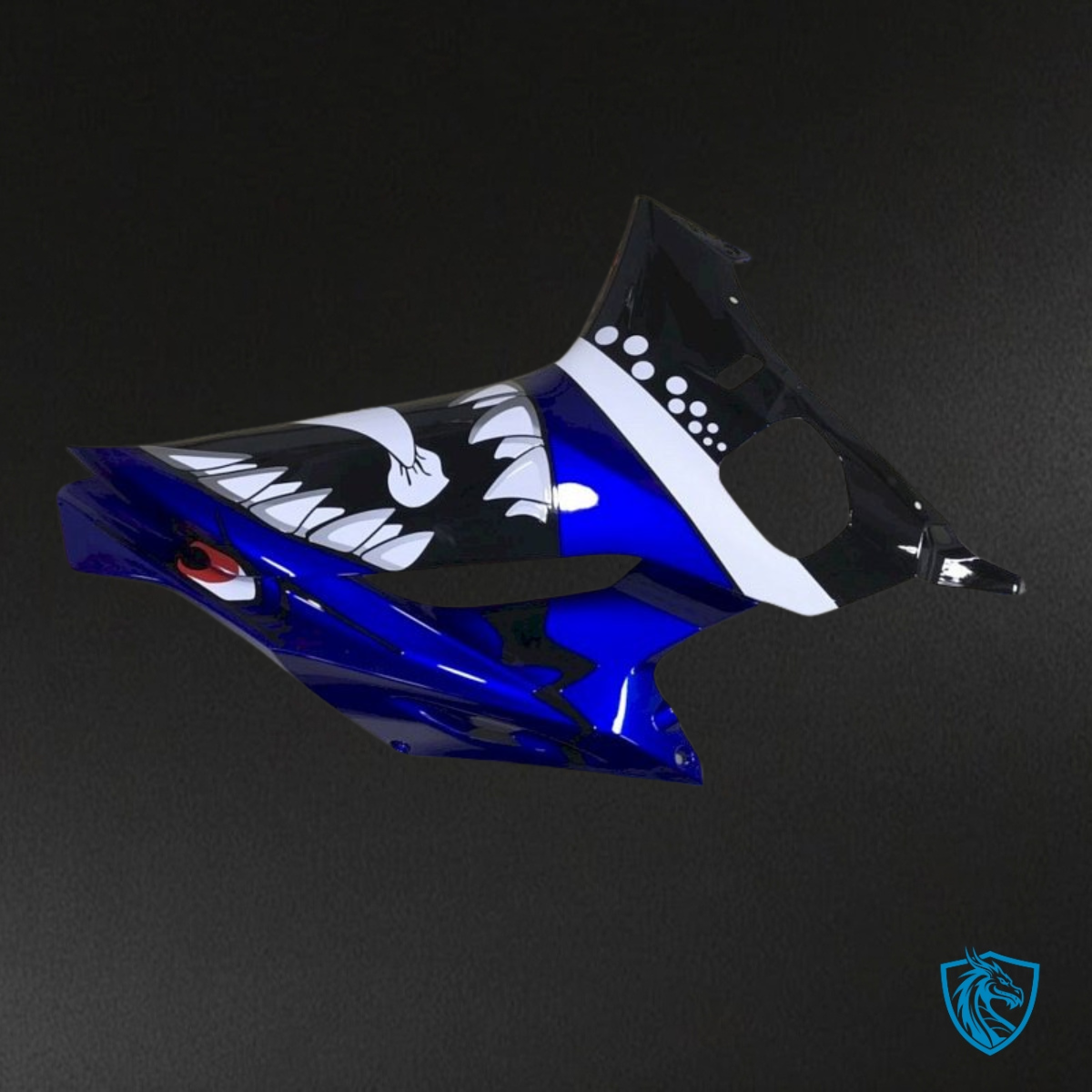 Yamaha YZF R6 (2017-2019) Blue & Black Shark Fairings Kit | ABS Bodywork