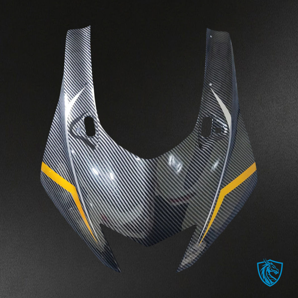 Yamaha YZF R6 (2017-2023) Carbon Fiber Gold & Black - Aftermarket Fairing Kit