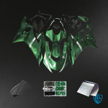 Yamaha YZF R6 (2017-2023) Glossy Dark Green Custom - Fairing Kit