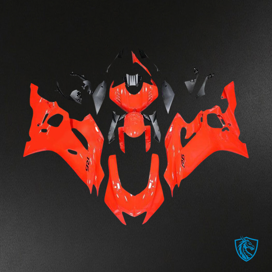Yamaha YZF R6 (2017-2023) Glossy Orange - MERGEment Motorcycle Fairing Kit