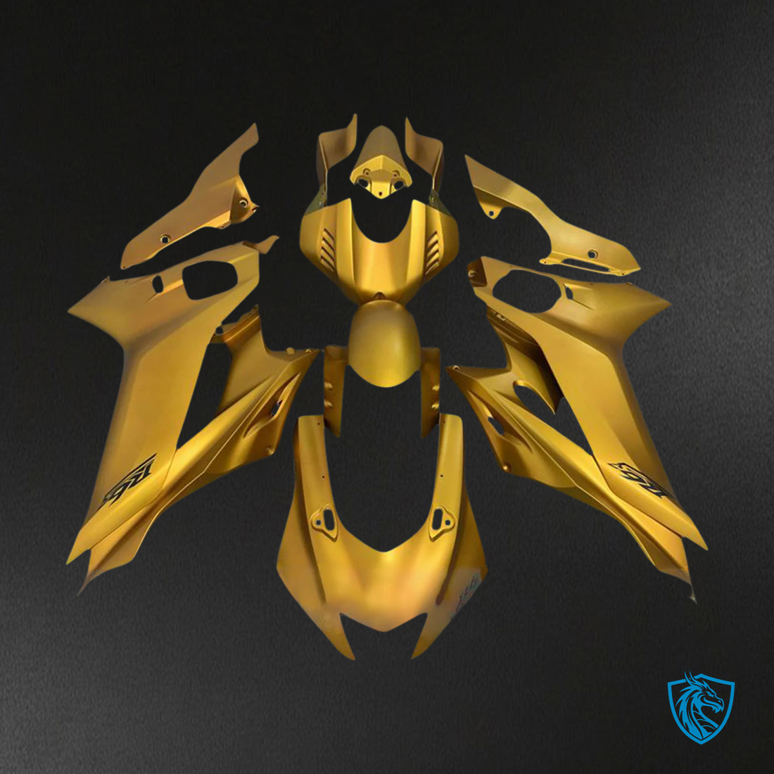 Yamaha YZF R6 (2017-2023) Gold Fairing Kit - Aftermarket ABS Bodywork
