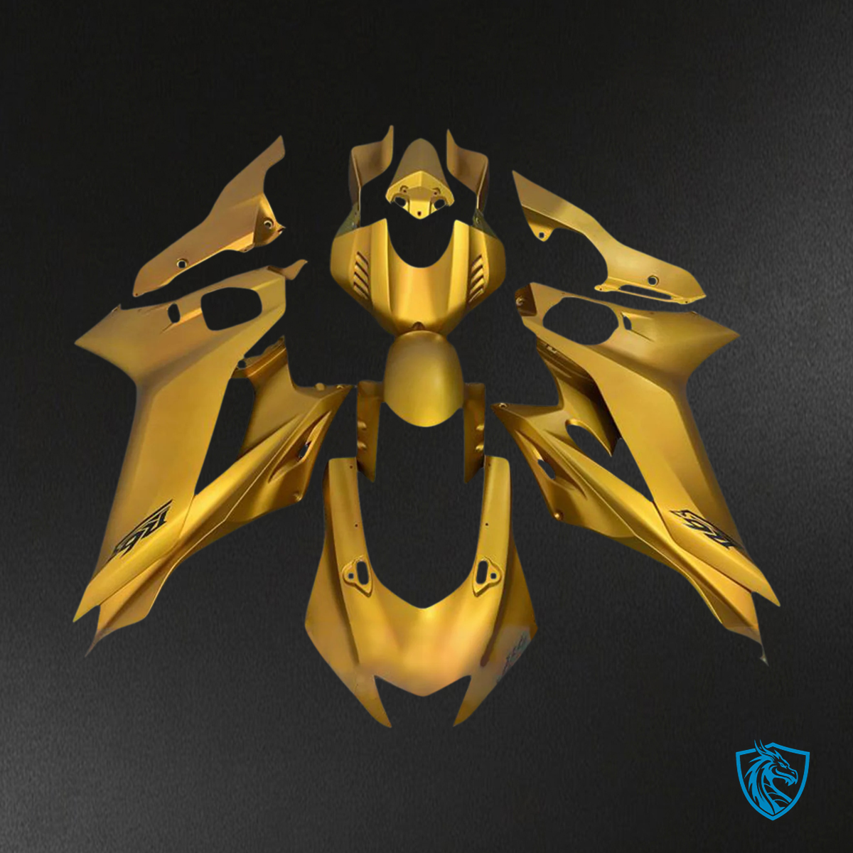 Yamaha YZF R6 (2017-2023) Gold Fairing Kit - Aftermarket ABS Bodywork