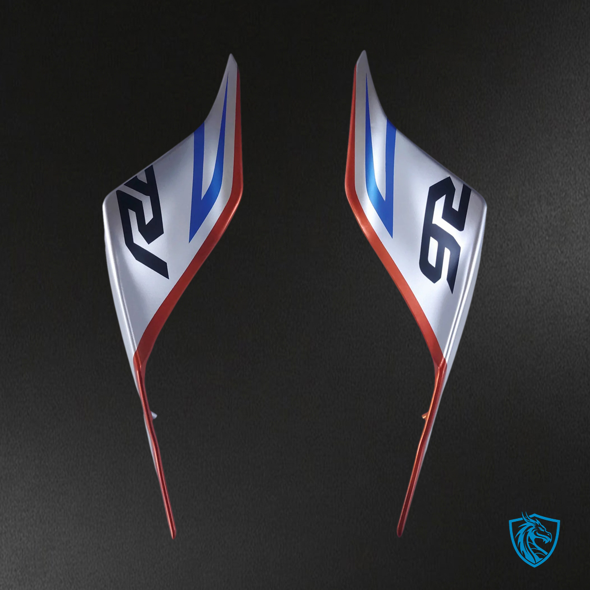 Yamaha YZF R6 (2017-2023) Gray, Black, Blue & Orange - MERGEment Fairing Kit