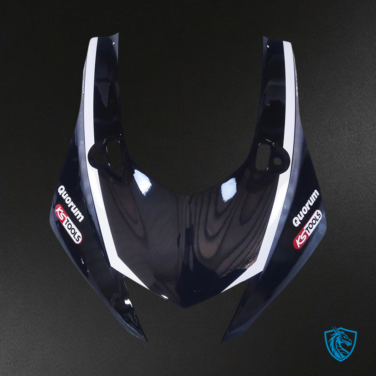 Yamaha YZF R6 (2017-2023) White & Black - Custom Fairing Kit
