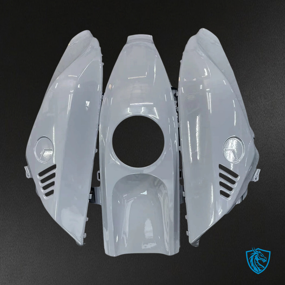 Yamaha YZF R7 (2021-2025) Black & Gray - MERGEment Motorcycle Fairings Kit