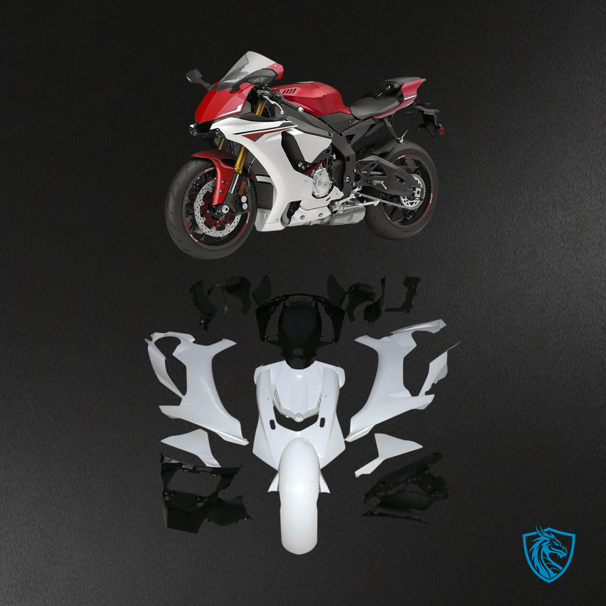 Yamaha YZF 1000 R1 (2015-2019) Fairing Kit - Aftermarket ABS Bodywork