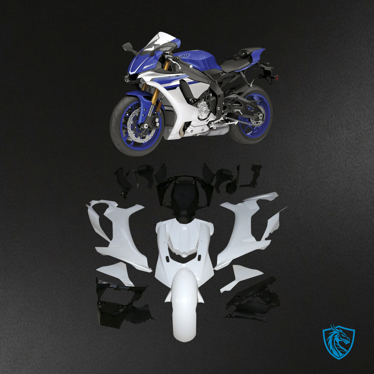 Yamaha YZF 1000 R1 (2015-2019) Fairing Kit - Aftermarket ABS Bodywork