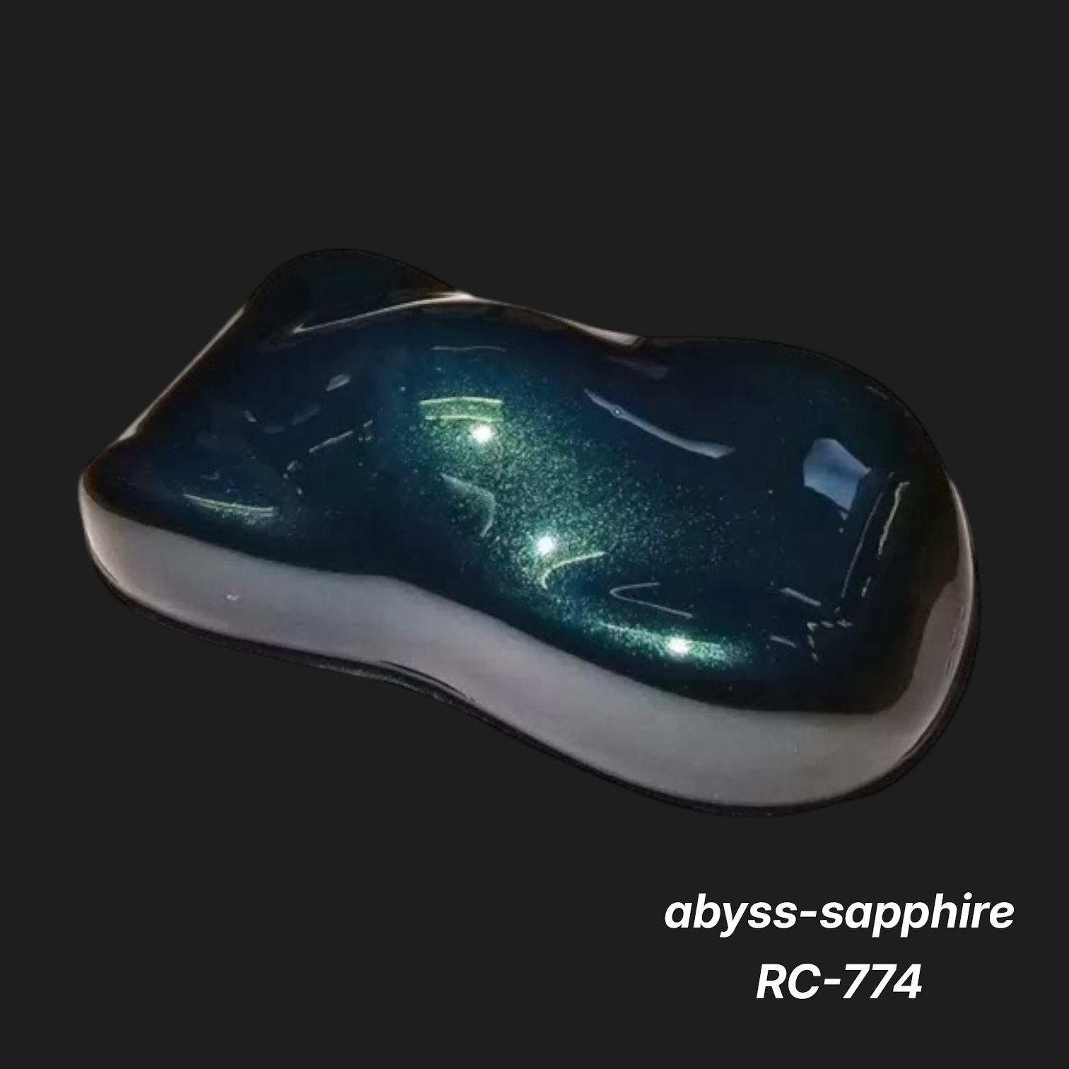 Abyss-Sapphire RC-774 – Premium Deep-Blue Iridescent Sample
