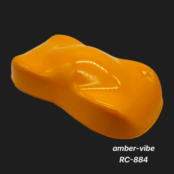 Amber-Vibe RC-884 – Premium Orange Metallic Sample