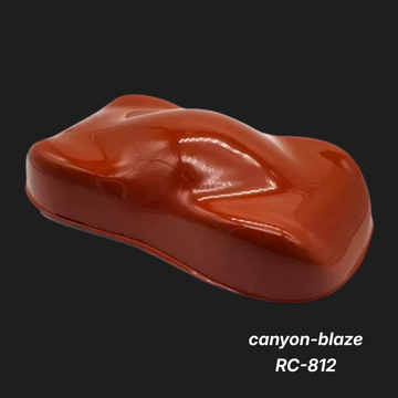 Canyon-Blaze RC-812 – Premium Fiery-Red Metallic Sample