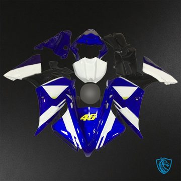 Yamaha YZF R1 (2012-2014) Blue, White & Black Movistar - Replacement Motorcycle Fairings Kit