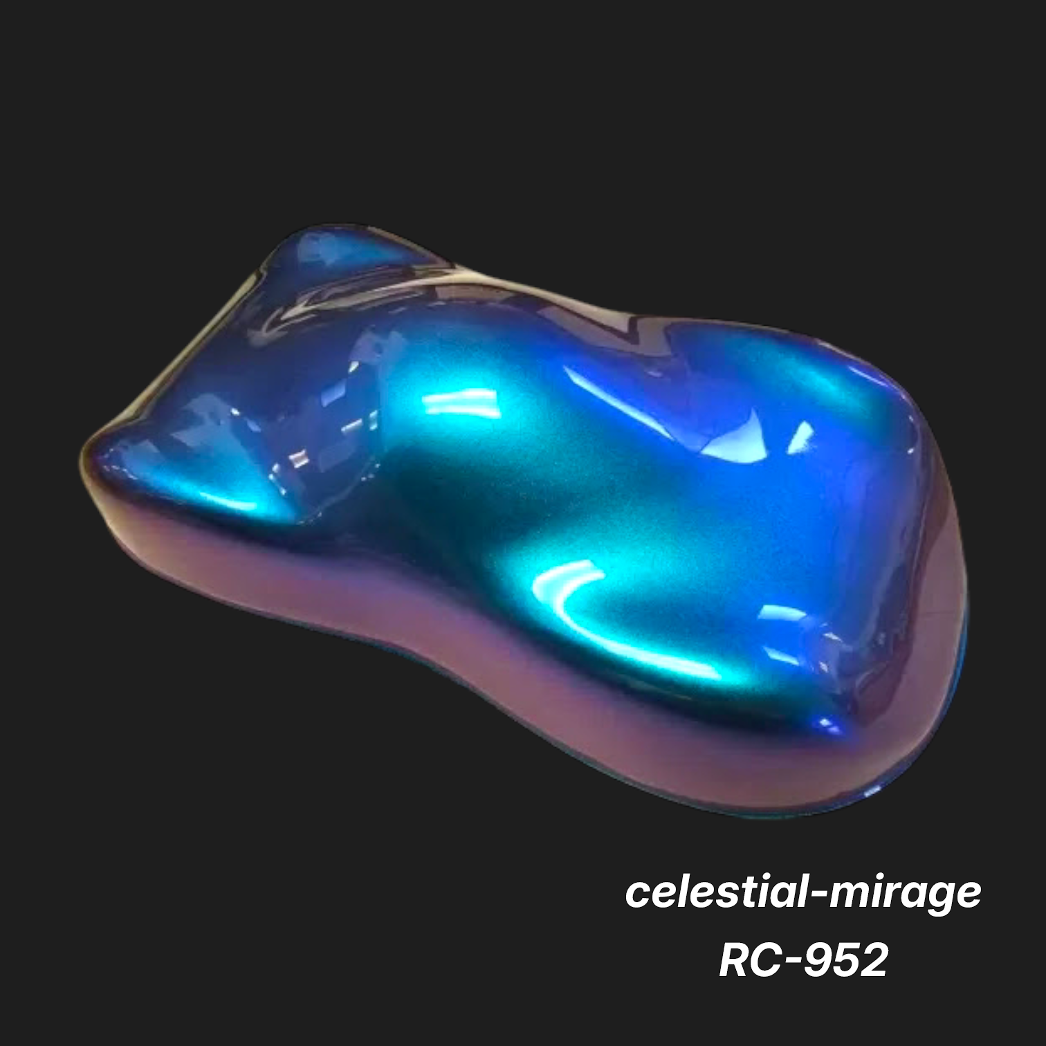 Celestial-Mirage RC-952 – Premium Shimmering Sky Blue Color Sample