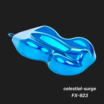 Celestial-Surge FX-923 – Premium Cosmic-Blue Color Sample