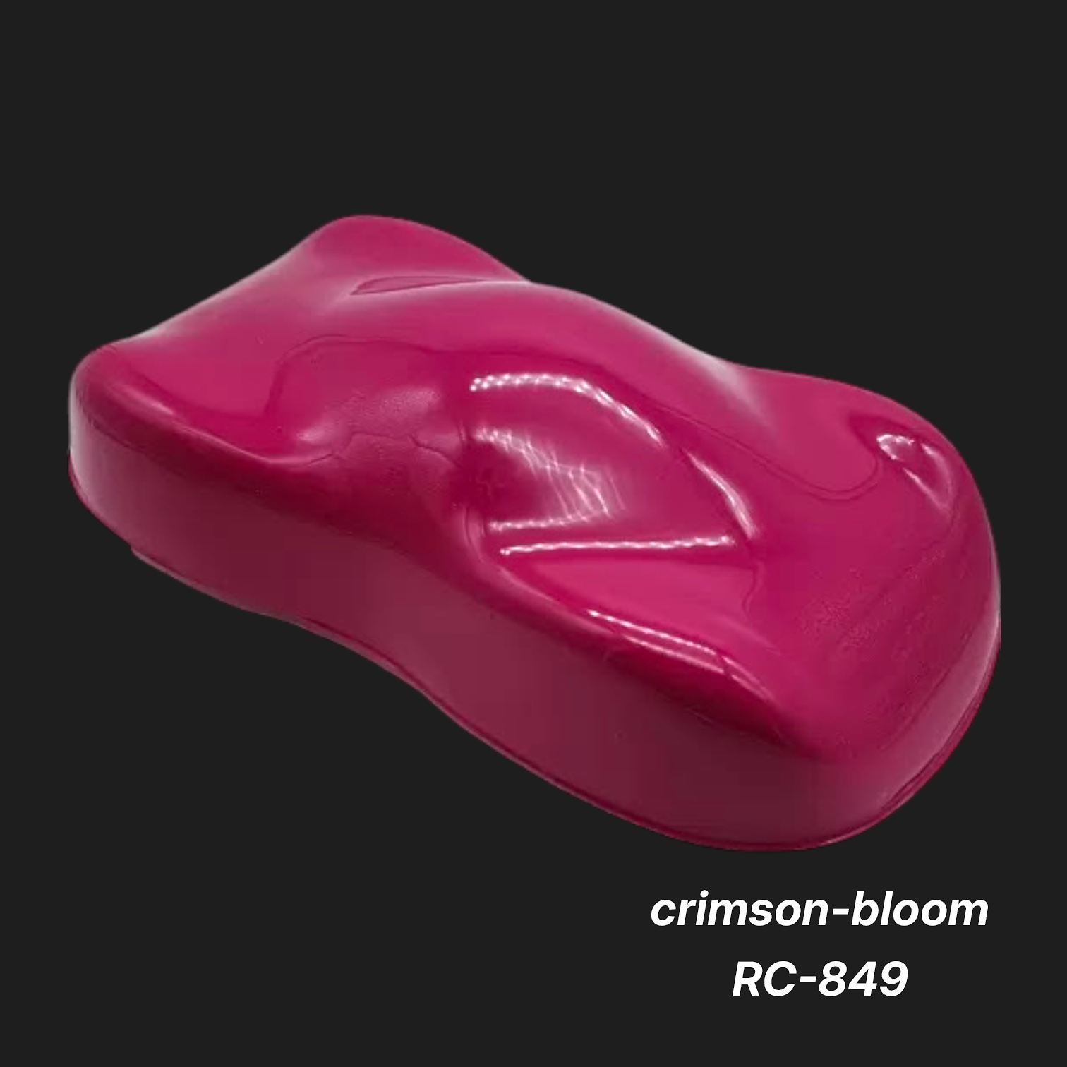 Crimson-Bloom RC-849 – Premium Deep-Pink Iridescent Sample