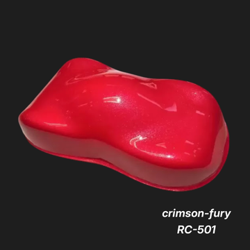 Crimson-Fury RC-501 – Premium -Red Iridescent Sample