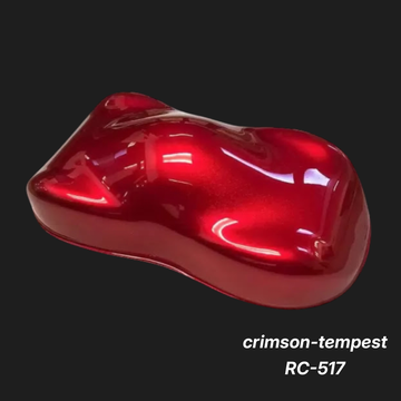 Crimson-Tempest RC-517 – Premium Metallic Red Color Sample