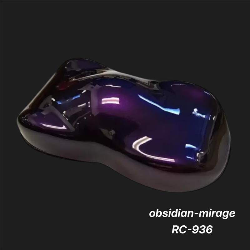 Obsidian-Mirage RC-936 – Premium Deep-Purple Iridescent Color Sample