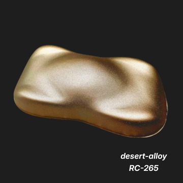 Desert-Alloy RC-265 – Premium Sand-Gold Iridescent Sample
