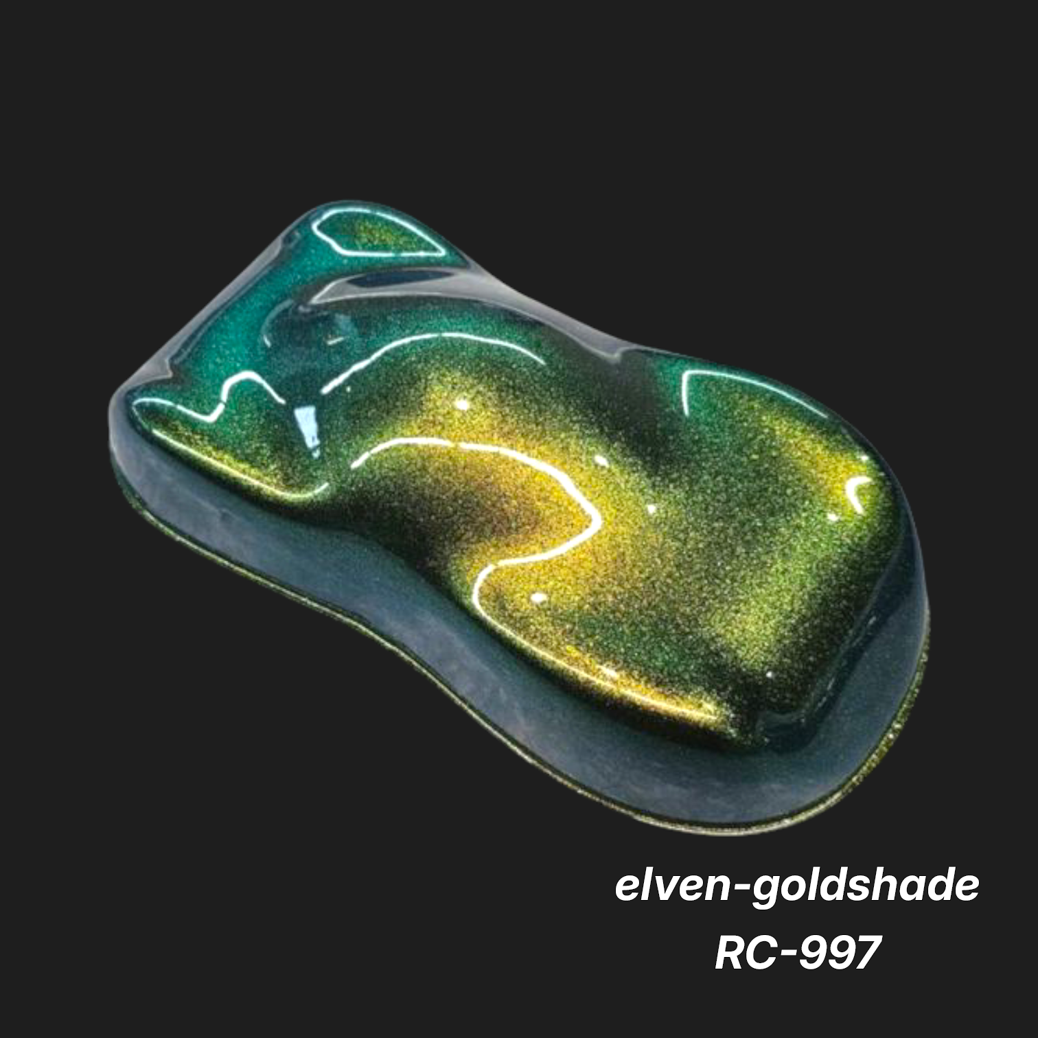 Elven-Goldshade RC-997 – Premium Metallic Gold Color Sample
