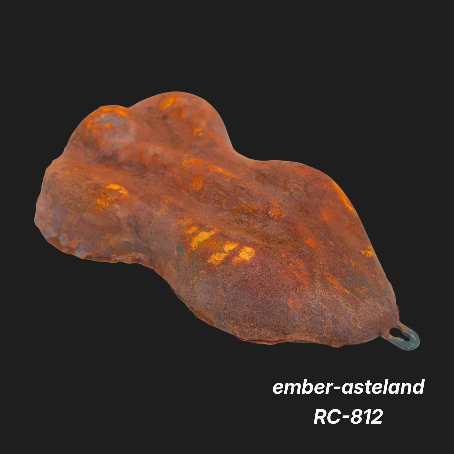 Ember-Asteland RC-812 – Premium Lava-Orange Color Sample