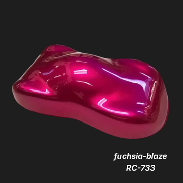 Fuchsia-Blaze RC-733 – Premium Hot Pink Metallic Color Sample