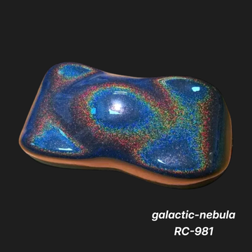 Galactic-Nebula RC-981 – Premium Cosmic Blue Color Sample