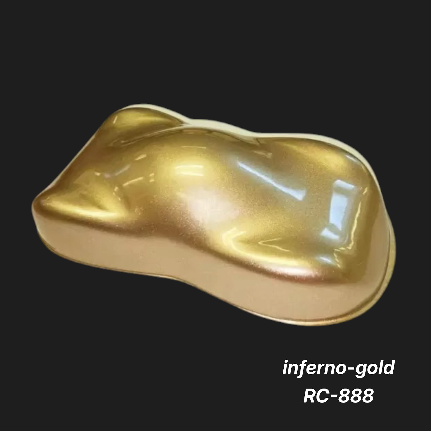 Inferno-Gold RC-888 – Premium Golden Iridescent Sample