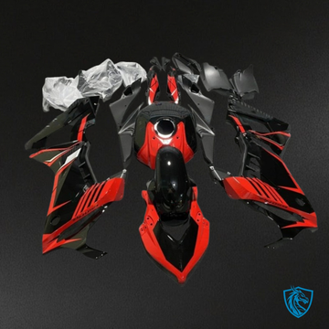 Honda CBR650R (2019-2020) Gloss Red & Black - Custom ABS Fairing Kit