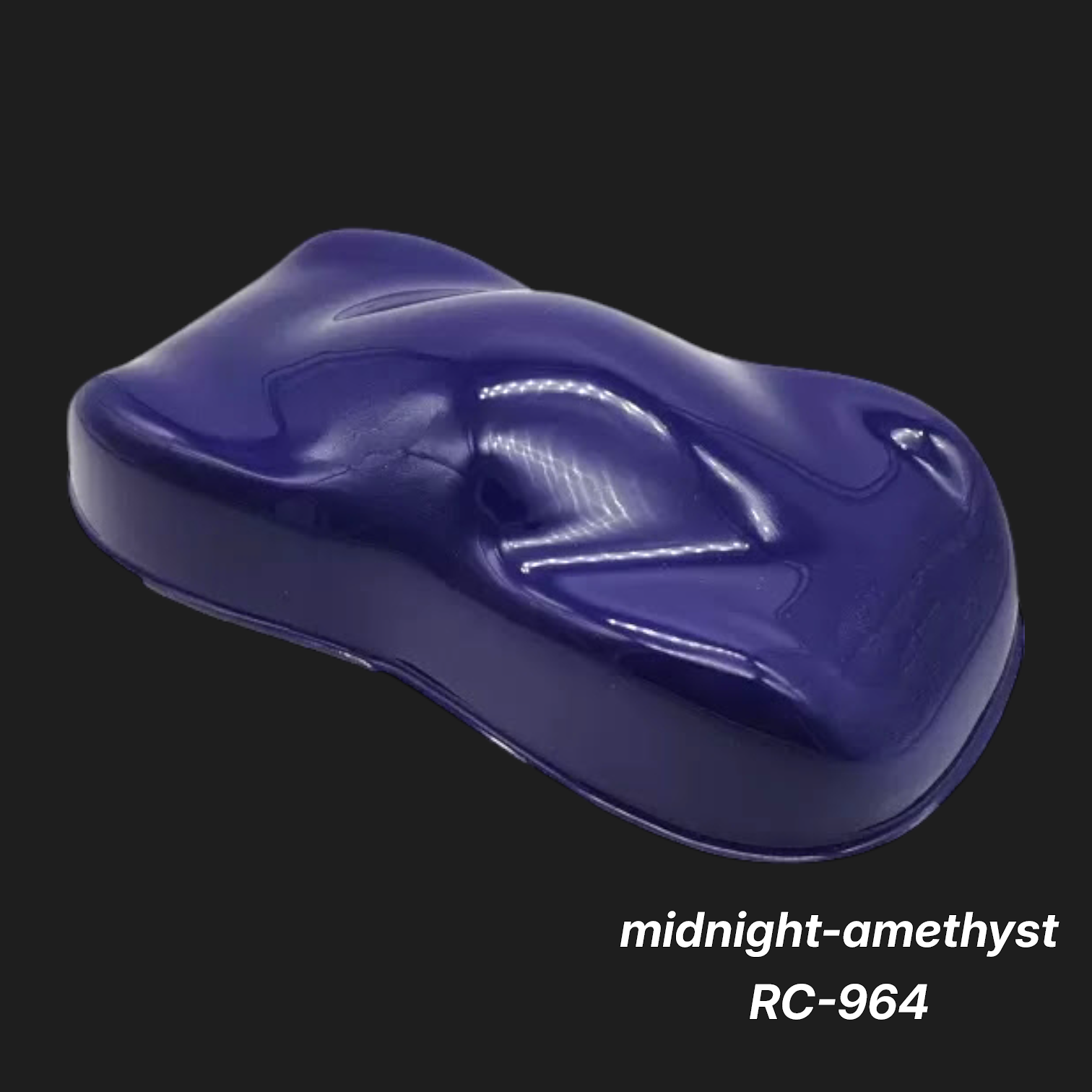 Midnight-Amethyst RC-964 – Premium Deep-Purple Iridescent Sample