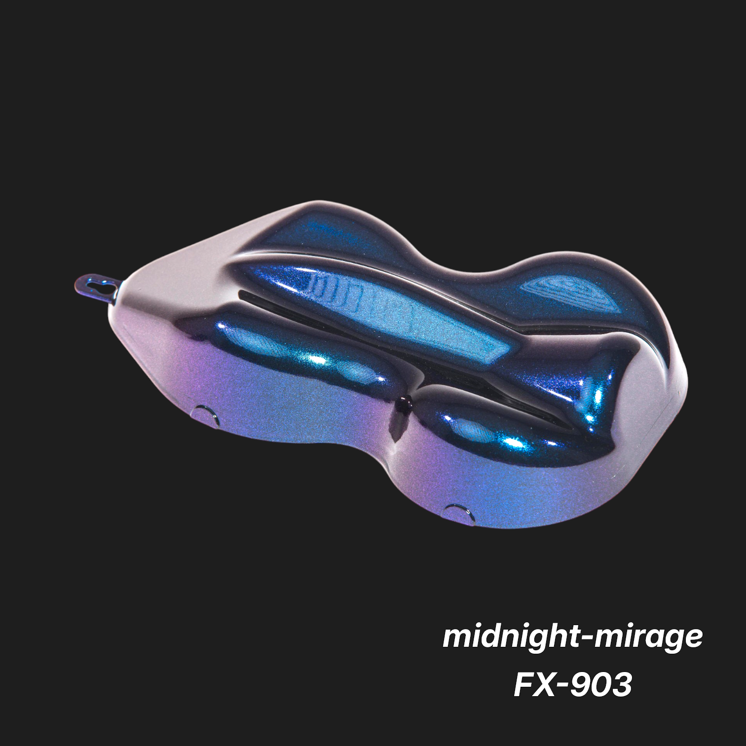 Midnight-Mirage FX-903 – Purple -Navy Iridescent Color Sample