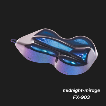 Midnight-Mirage FX-903 – Purple -Navy Iridescent Color Sample