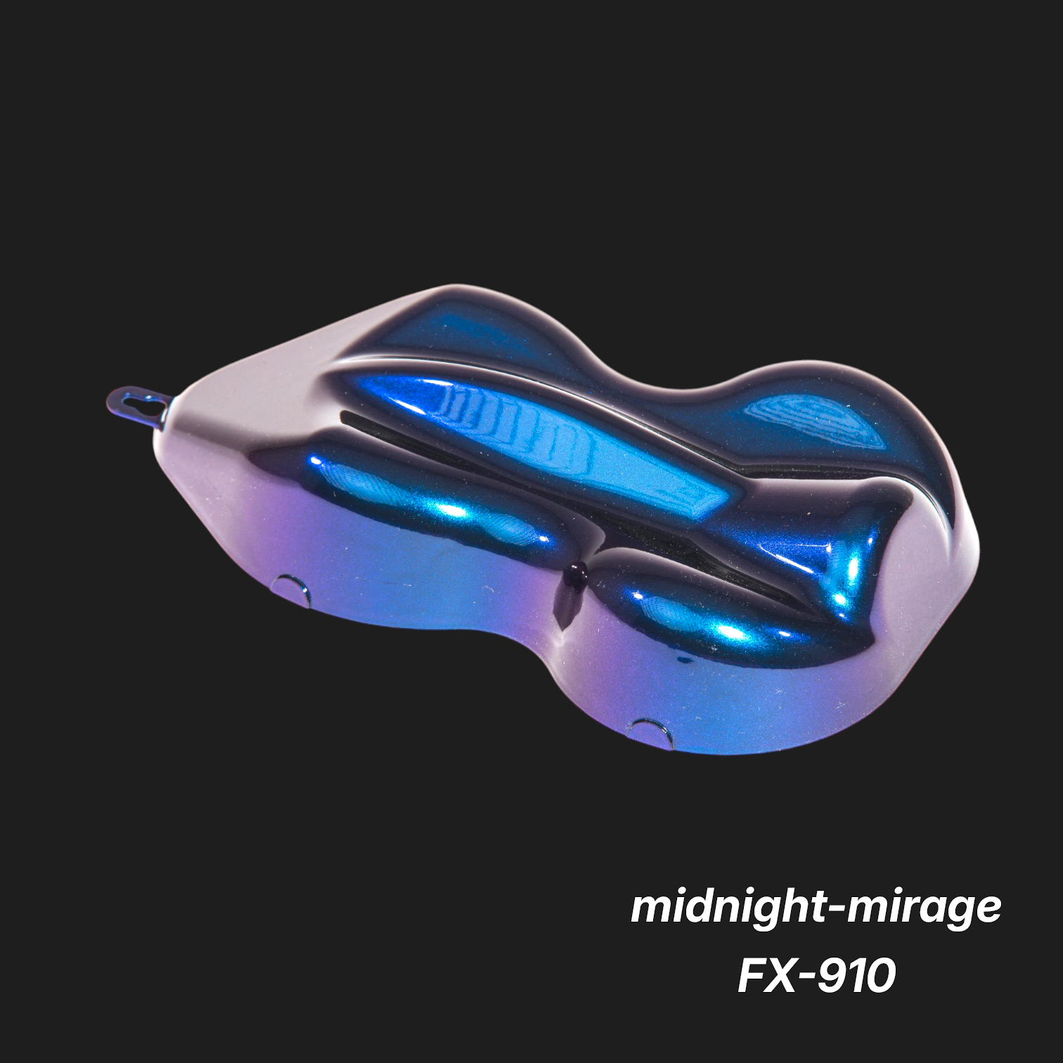 Midnight-Mirage FX-910 – Premium Twilight-Teal Iridescent Color Sample