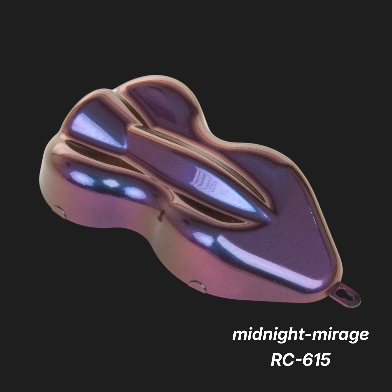 Midnight-Mirage RC-615 – Premium Indigo-Purple Iridescent Color Sample