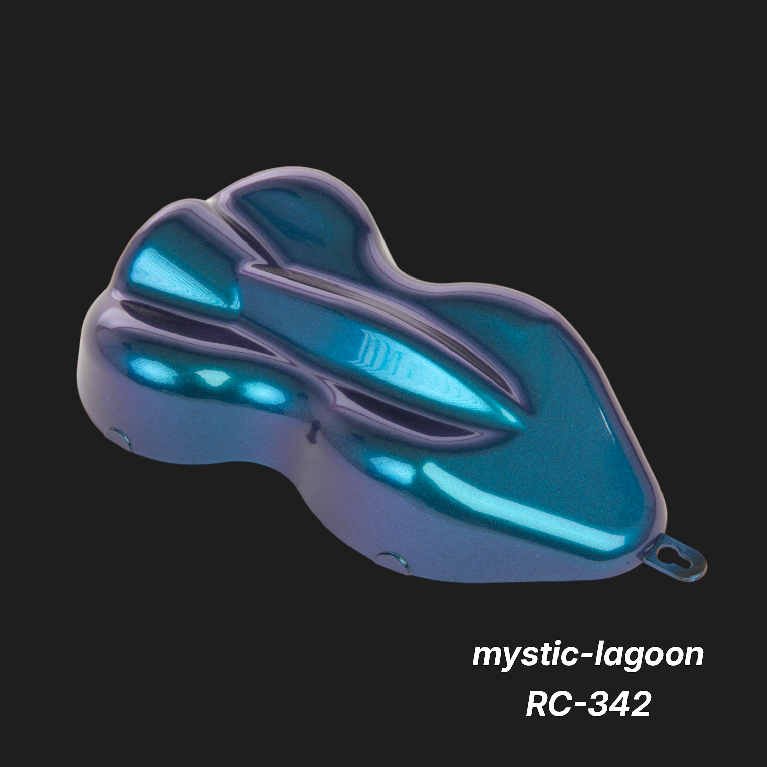 Mystic-Lagoon RC-342 – Premium Aqua-Blue Color Sample