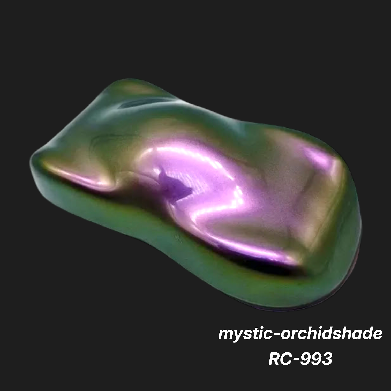 Mystic-Orchidshade RC-993 – Premium Iridescent Orchid Purple Color Sample