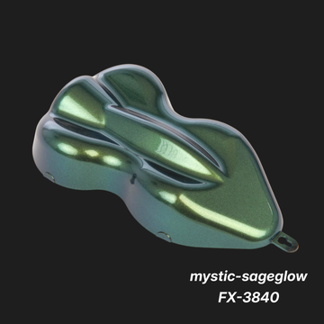 Mystic-Sageglow FX-3840 – Premium Sage-Green Iridescent Color Sample