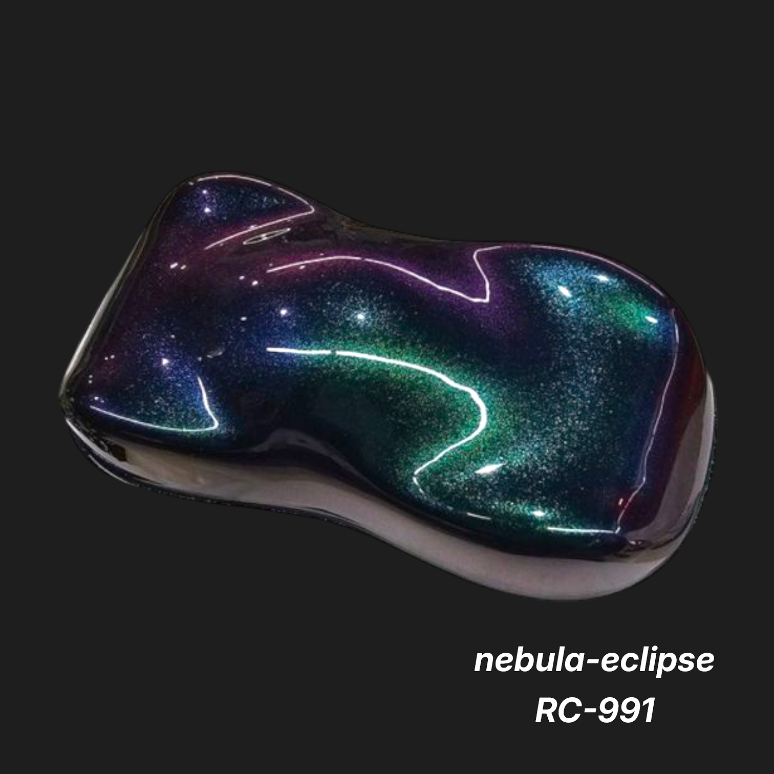 Nebula-Eclipse RC-991 – Premium Deep Space Black & Violet Color Sample