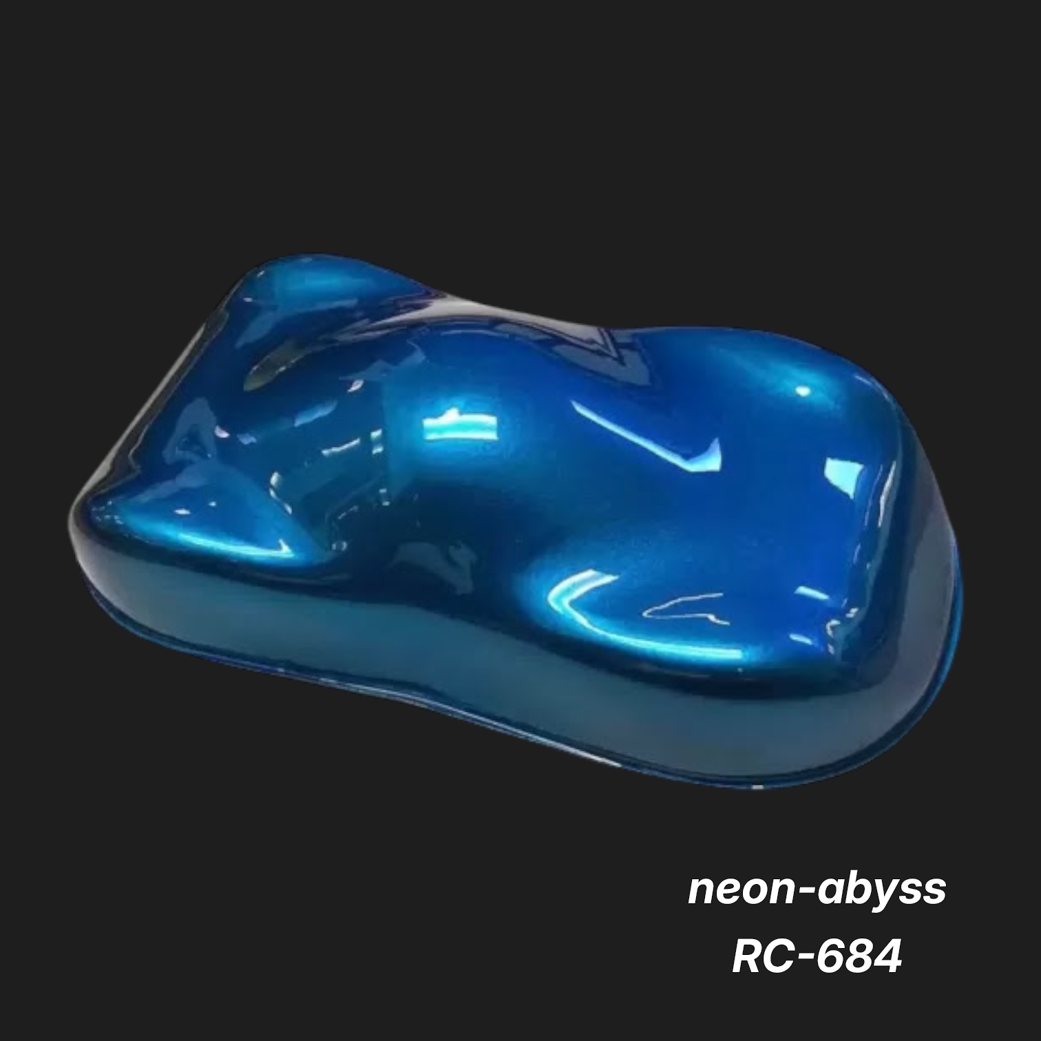 Neon-Abyss RC-684 – Premium Electric Blue Color Sample