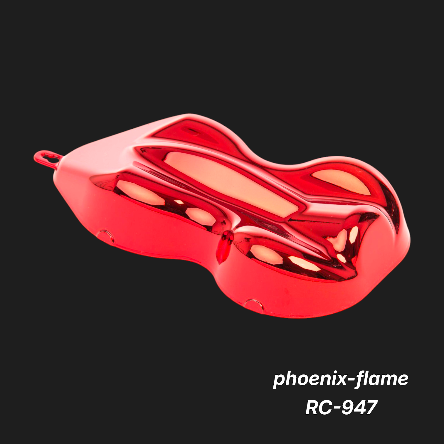 Phoenix-Flame RC-947 – Premium Lava-Red Metallic Color Sample