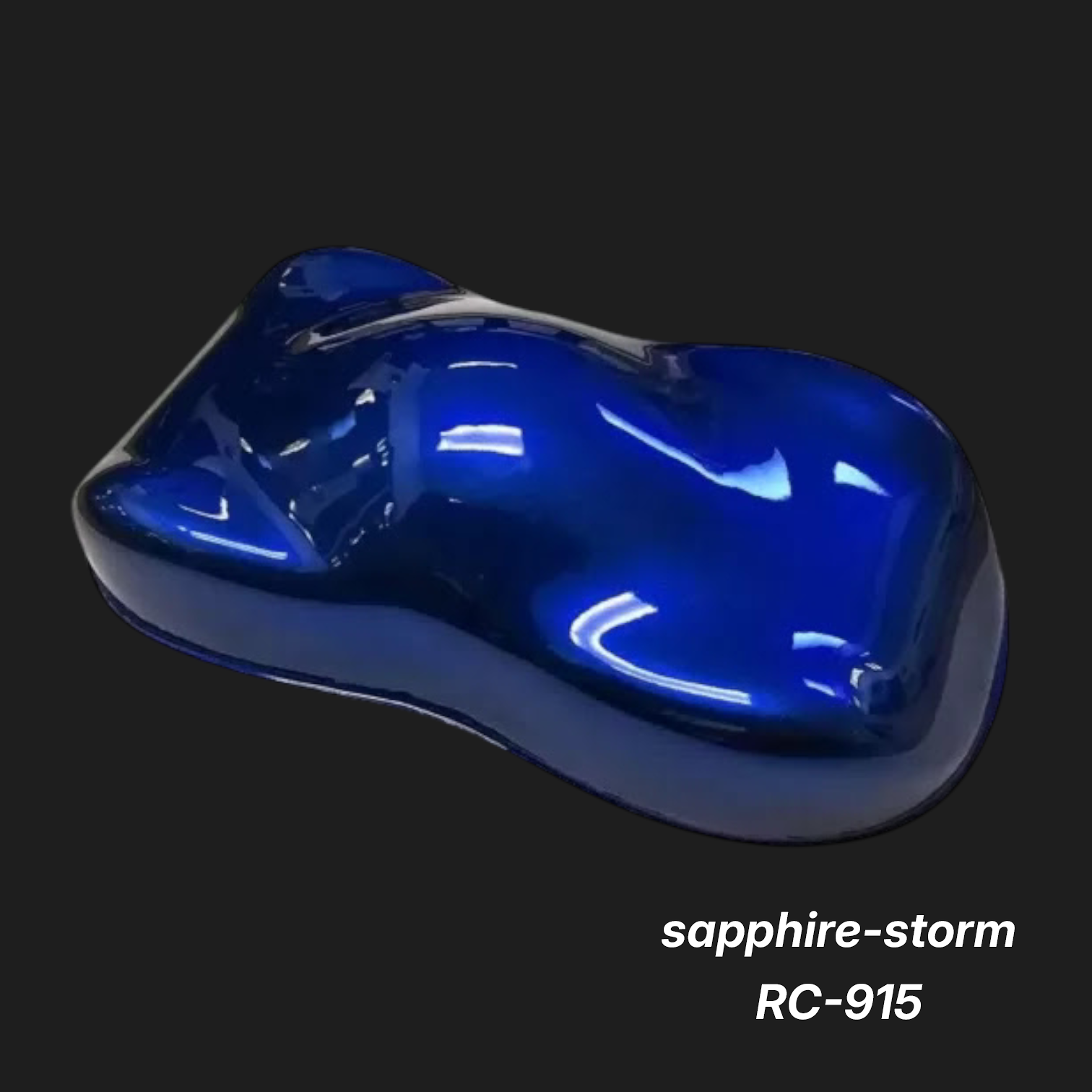 Sapphire-Storm RC-915 – Premium Sapphire-Blue Iridescent Color Sample