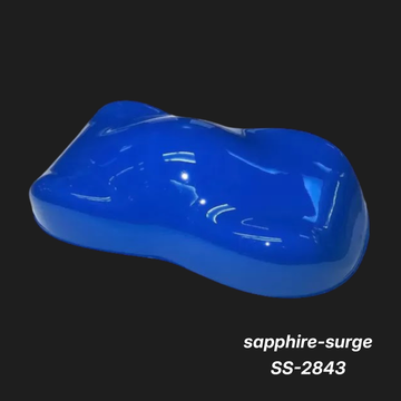 Sapphire-Surge SS-2843 – Deep Sapphire Blue Metallic Color Sample