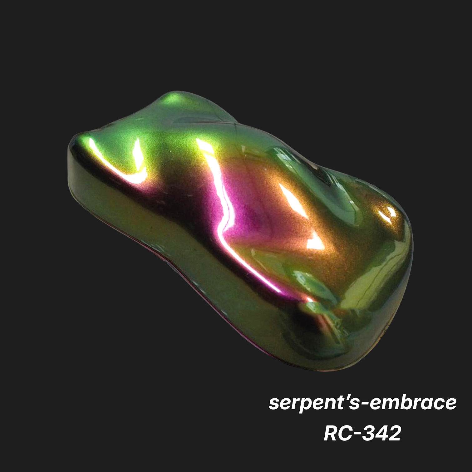 Serpent’s-Embrace RC-342 – Premium Deep Purple Metallic Color Sample