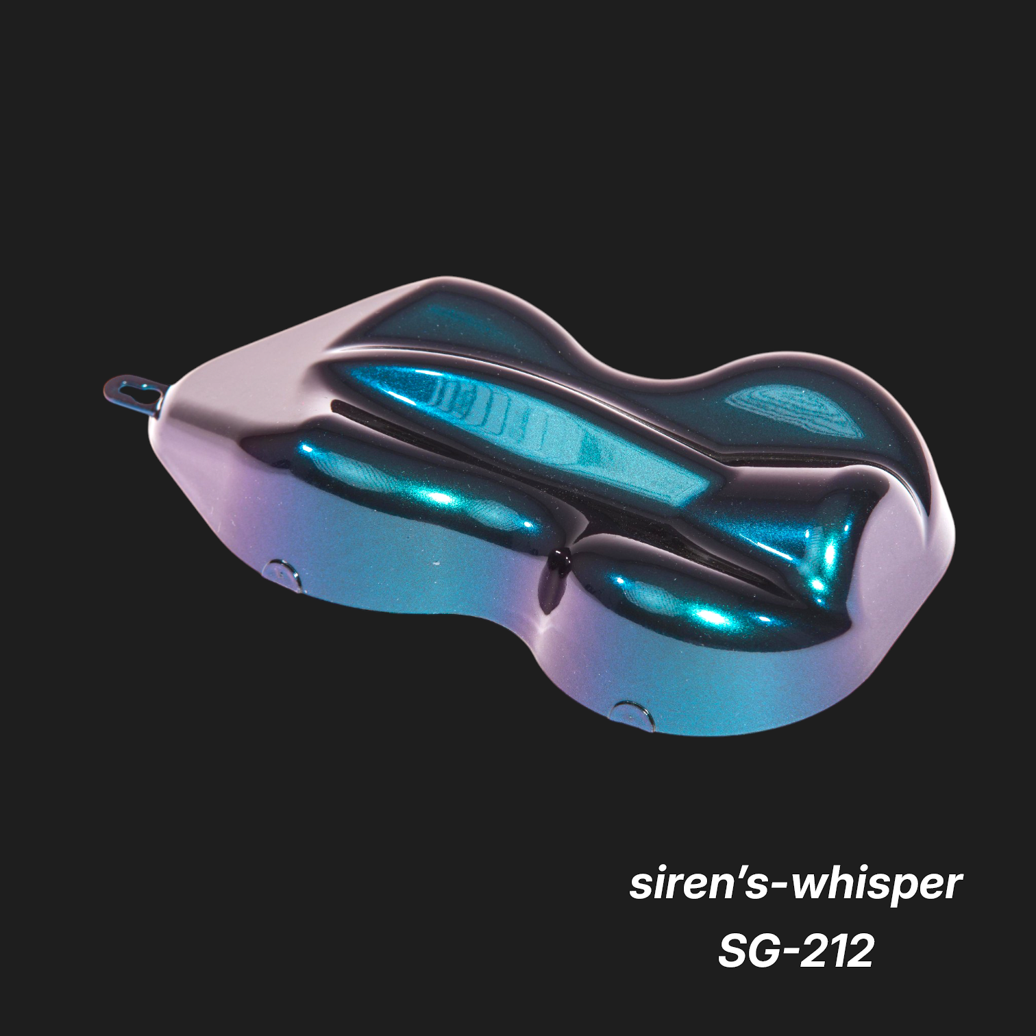 Siren’s-Whisper SG-212 – Premium Ocean-Teal Iridescent Color Sample