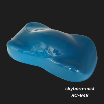 Skyborn-Mist RC-961 – Premium Mist-Blue Iridescent Color Sample