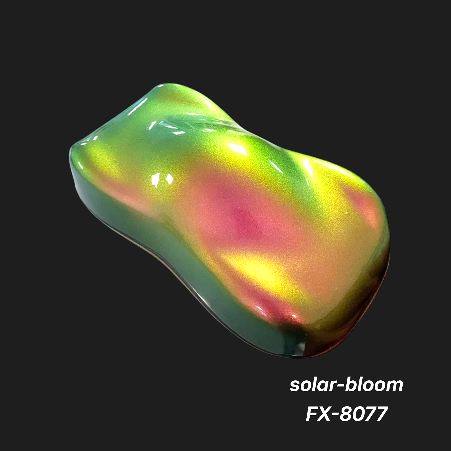 Solar-Bloom FX-8077 – Premium Golden-Pearl Metallic Color Sample